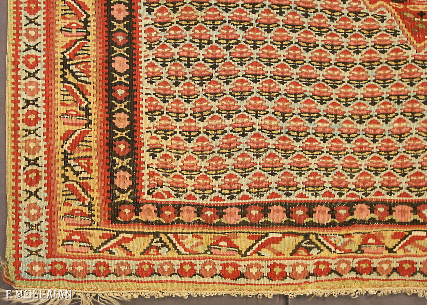 Antigo Persa Kilim Senneh n°:90574776